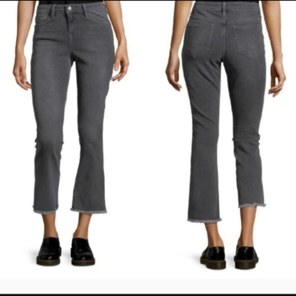 NEW Free People High Rise Cropped Raw Hem Jeans 28 - Picture 5 of 8